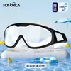 Gafas de natación para niños, modelo popular de verano, impermeables y antivaho, marco grande, estilo nuevo para niños y niñas, equipo de natación, modelo nuevo al por mayor