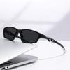 Gafas de Sol Polarizadas de Moda Deportivas para Exterior de Pata Curva Estilo Europeo y Americano Gafas de Sol Transfronterizas para Conducir Amarillas
