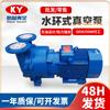 Bomba de Vácuo de Anel Líquido Série 2Bv Industrial Alto Vácuo Livre de Óleo Silenciosa Circulação de Água Rotor Ferro Fundido/Aço Inoxidável