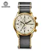 Relógio Masculino Ochstin Relógio de Quartzo Pulseira de Nylon 6 Ponteiros Mostrador Grande Calendário À Prova D'água Relógio de Pulso Luminoso