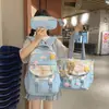 Mochila Escolar para Estudiante de Secundaria, Femenina, Gran Capacidad, Ligera, Adolescente, Estudiante de Preparatoria, Mochila para Ir a Clases, Mochila Casual de Viaje