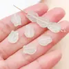 Polvo de Gelatina Vidrio Degradado Pétalos de Tulipán Cuentas Espaciadoras con Cuentas Materiales Pulsera Pendientes DIY Hechos a Mano Accesorios de Joyería
