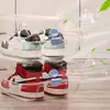 Caja de Zapatos Plegable con Tapa Jiajia Youna Caja de Almacenamiento Transparente para el Hogar Maletero Trasero de Coche Envío Gratis Dropshipping