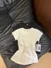 Camiseta Básica de Color Sólido para Mujer, Verano Ajustada, Camiseta Adelgazante para Capas Interiores, Top Sencillo Estilo Coreano Estilo Chica Caliente de Manga Corta