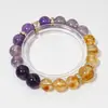 [Whisky Dulce] Pulsera de cristal de torre amarilla natural de alta calidad para mujer, pulsera de Uruguay Bolivia al por mayor