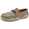 Comércio exterior tamanho grande casual respirável camada superior couro de porco sola macia sapatos feitos à mão