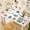 Adesivos de Mesa Desenho Animado Transfronteiriços Renovação de Móveis Autoadesivo Impermeável à Prova de Óleo Mesa Cobertura que Muda de Cor Papel de Parede Feio de Dormitório Extra Espesso