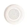 Plato escurridor de plástico para el hogar, plato para cocinar al vapor con múltiples agujeros, cesta para vaporera, rejilla para cocinar al vapor, horno microondas, olla arrocera, resistente a altas temperaturas, dumplings al vapor, bollos al vapor