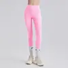 Pantalones de Tiburón Cepillados de Doble Cara Caijue de Sexta Generación Mejorados de Cintura Alta con Sensación de Segunda Piel para Yoga, Correr, Fitness, Pantalones de Yoga Levanta Glúteos