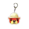 Llavero Acrílico Animal Crossing Colgante Doble Cara Merchandising de Dibujos Animados Animal Crossing