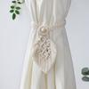 Venta caliente transfronteriza: cortina bohemia con borlas de doble hoja, cuerda para atar, decoración para bodas, dormitorio y hogar.