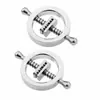 Productos para Adultos Metal Sm Pinzas Eróticas para Pezones Juguetes Sexuales para Hombres y Mujeres Parejas Placa Superior Correctiva Pinzas para Pezones de Resorte