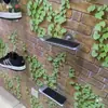 Zapatero de Metal Sencillo Soporte de Zapatos para Montar en Pared Exhibidor Ángulo Ajustable Estante Estante para Zapatos Deportivos Casuales Tienda de Zapatos