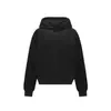 Moletom com Capuz Bordado com Miçangas Gola Redonda Estilo Retrô Americano Transfronteiriço Solto Casual Versátil Top Hoodie Masculino Preto