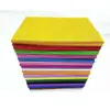 Papel de esponja con polvo dorado A4 Papel de esponja de colores A4 Papel hecho a mano para niños EVA Papel hecho a mano DIY Paquete de 10 piezas de colores mixtos