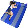 Tienda Inflable Automática Doble para Exteriores Extra Grande Engrosada a Prueba de Humedad Camping Picnic Esterilla para Dormir Cojín de Aire para Coche