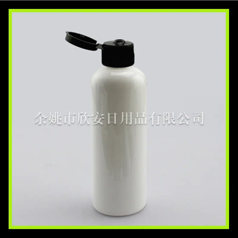 100ml 翻盖 pet 白 色