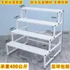 Estante de Almacenamiento para Flores Balcón Patio Exterior Escalonado Multi-Nivel Soporte para Macetas de Flores Interior y Exterior de Pie Soporte para Suculentas