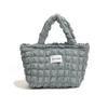 Bolso de Hombro Casual para Viajero Corazón de Niña Coreano Nuevo Nube Burbuja Plisado Bolso Sencillo de Gran Capacidad para Mujeres