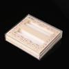Caja de regalo de plástico transparente, octogonal, redonda, acrílica, rectangular, con forma de nido de pájaro, de 100 g.