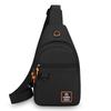 Bolsa de Pecho para Hombre de Tela Oxford Transfronteriza Estilo Japonés Combinable de Hombro Cruzada Mochila Casual Bolso Pequeño Bolso Deportivo para Exterior