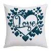 Funda de Almohada con Letra de Atmósfera del Día de San Valentín de Amazon Impresa por Ambos Lados Funda de Cojín Decorativo para Fiesta en Casa Impreso en 2D Anti-Bordado