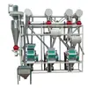 Fabricante de Máquinas Molineras de Harina de 1-5 Toneladas, Máquinas Trituradoras para Harina de Trigo y Maíz, Adecuadas para Zonas Rurales con Amplios Requisitos de Voltaje