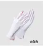 Luvas de proteção solar de verão femininas finas respiráveis proteção solar UV flip para atividades ao ar livre dirigindo antiderrapante Luvas de seda gelada para equitação