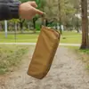 Taburete plegable de aleación de aluminio personalizado, taburete tipo bolsa para bolígrafos de camping portátil, equipo de camping para exteriores, taburete pequeño para picnic y pesca