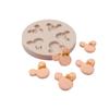 Molde de silicona para pastel, decoración de lazo de ratón, molde de silicona para chocolate, molde para galletas de caramelo, molde de azúcar, molde de gota
