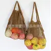 Bolsas de Malha de Algodão Mais Vendidas da Amazon, Sacolas de Compras Ecológicas para Supermercado, Sacolas de Compras de Malha, Bolsas de Malha Portáteis para Frutas e Verduras