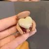 Exquisito Pinza para Cola de Caballo Alta marrón leche Love Hair Pinza para Agarrar el Cabello Pinza de Tiburón Femenina Pinza para el Cabello Pinza para el Cabello Pinza para el Cabello Tocado Nuevo Estilo