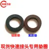 Conector de Aço Inoxidável Arruela de Vedação de Silicone Anel de Vedação de Borracha Fluorada 4 - 4
