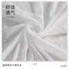 Shengze en stock Crepé de tela base blanca con lunares cuadrados claros Flores cortadas Estilo nacional de estilo chino nuevo Tela para cheongsam