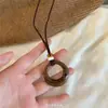 Collar Largo Geométrico Irregular con Colgante Minimalista Ins Coreano para Mujer, Cadena de Accesorio Ajustable Única y Versátil