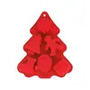 Molde de Navidad juego de 6 piezas, molde de silicona para pastel de Navidad, herramientas de horneado caseras DIY de grado alimenticio, molde para hornear postres