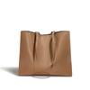 Nicho Cowhide Tote Bag Mulheres Outono e Inverno Grande Capacidade de Alto Nível Textura Commuter Shoulder Bag Bolsa de couro genuíno
