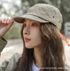 Gorra de Mujer Primavera y Verano Americana Secado Rápido Suave Superior Visera Corta Gorra de Béisbol Plana a lo Largo de la Calle Gorra Hip-hop Gorra de Trabajo para Hombre y Mujer