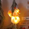 Árvore de Natal velho homem luzes piscantes led luzes estreladas fio de luzes luzes de atmosfera para layout interno luzes decorativas de Natal