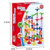 Comércio exterior venda quente 3D tubo DIY quebra-cabeça montagem labirinto pista de bola Blocos de Montar Brinquedos educativos para crianças