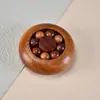 Cuentas de la Fortuna Talladas en Madera de Ciprés Aromático, Artículos para Aliviar el Estrés para las Yemas de los Dedos, Artesanías de Madera, Productos Creativos de Moda