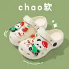 Zapatos Croc para Niños para Verano, DIY para Interiores Antideslizantes Suela Suave Eva Ecológico Dibujos Animados Lindos Pantuflas para Bebé