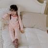 Conjunto de Ropa de Otoño para Niños y Pantalones Largos Algodón Puro Pijama sin Costuras para Bebé Niña Conjunto de Dos Piezas Ropa Interior para Niño Ropa para Bebé para Estar en Casa