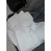 Yuran 26 Estilo Novo de Início de Primavera Moda Blogger Tendência Marca Manga Dobrada Simples Solta Algodão de Alta Contagem Fios Camisa Oversized