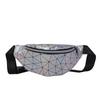 Comércio exterior atacado nova bolsa de cintura bolsa de cintura coreana a laser lantejoulas bolsa diagonal feminina para ombro bolsa de celular porta-moedas