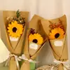 8 de Março Festival da Deusa das Mulheres Dia das Mães Simulação Buquê de Sabonetes Girassol Caixa de Presente de Mão com Flores Combinadas para Presente