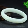 Pulsera de Jade Hetian Imitación de Alta Calidad, Material Antiguo Aceitoso de Alta Calidad, Pulsera de Jade Hetian Transparente de Círculo Completo, Venta al Mayoreo del Fabricante