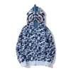 Sudadera de Marca de Moda Primavera y Otoño Chaqueta Tiburón Camuflaje Cárdigan Sudadera con Cremallera Holgada Estudiante Pareja Hombre y Mujer Ropa Ins