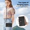 Para Celular Pixel 8 PRO Capa de Couro Google 7Pro Diamante Pequeno Estilo Fragrante Bolsa Transversal Cartão Zíper Comércio Exterior