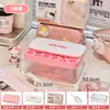 Bandeja de Hielo de Silicona con Forma de Gatito Lindo Molde de Silicona Prensable de Grado Alimenticio Caja de Almacenamiento de Cubitos de Hielo Molde para Helado Casero